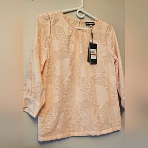 Womens Top Size XS NWT Karl Lagerfield Blouse Womens Shkrt XS